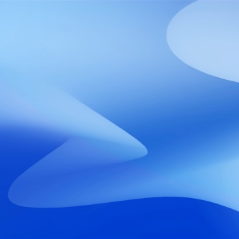 iPhone 14 iOS 16 Blue Abstract Background