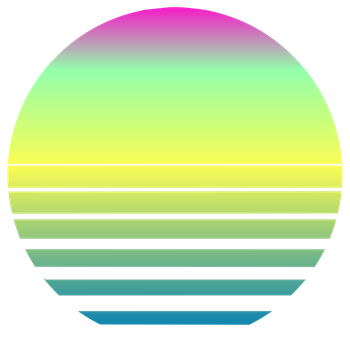 cyberpunk technotronic summer icon theme