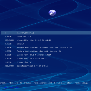 Ventoy Theme in 4 different Colours