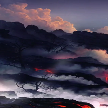 Sakura and Smoke Live Wallpaper
