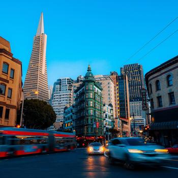 City Building Street San Francisco CA USA 5K