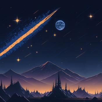 Fantasy mountain wallpaper