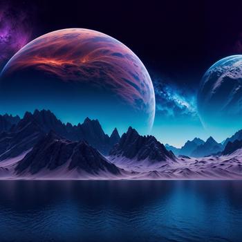 Fantasy alien world wallpaper
