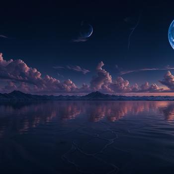 Moon night wallpaper