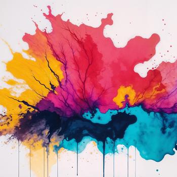 Abstract watercolor background