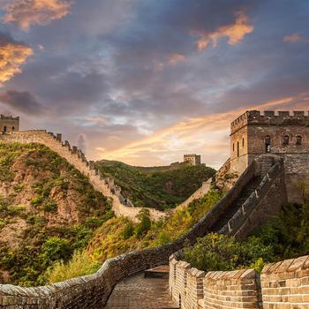Majestic Great Wall Sunset China