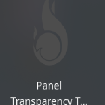 Panel Transparency Toggle