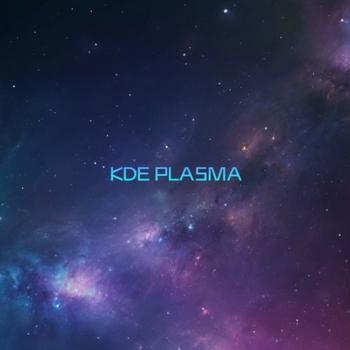 KDE Plasma - Illuminated Galaxy