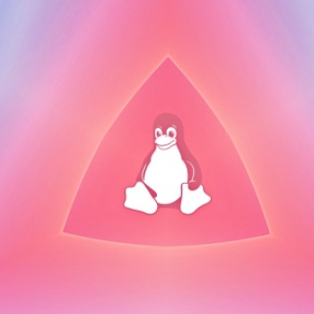 Tux shield - Pink