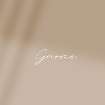 Gnome - Light creme background