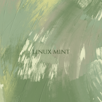 Linux Mint - Green painting