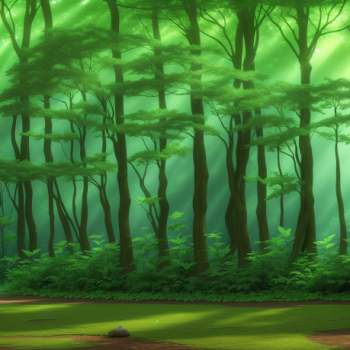 Silent forest digital art III