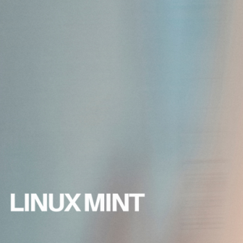Linux Mint - Light gradient background