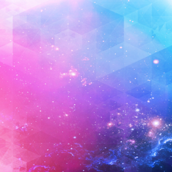 Fedora  - Pink and blue starry galaxy
