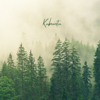 Kubuntu - Green forest