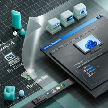 Windows official - Win95 interface - Dark