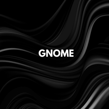 Gnome - Black waves rendered