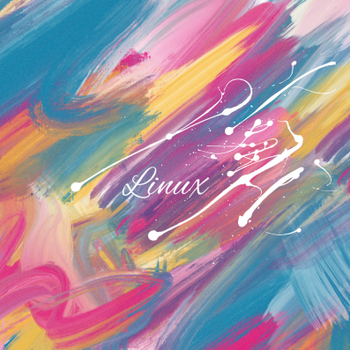 Linux - Colorful paintbrushes