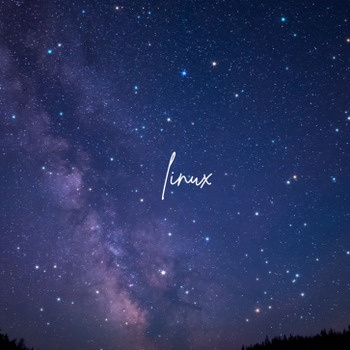 Linux - Starry sky