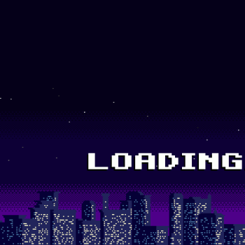 City Pixels Splashscreen [Animated]