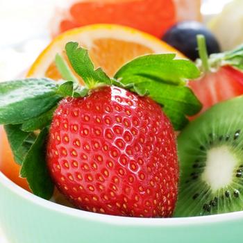 strawberries berries sliced lettuce-Food HD Wa..