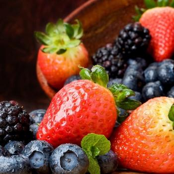 blueberries blackberries-Food HD Wallpaper