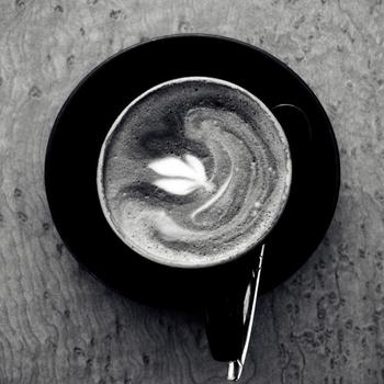 coffee leaf spoon-Food HD Wallpaper