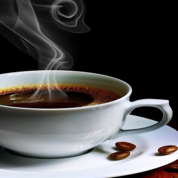 cup coffee steam hot grains-food drinks HD wal..