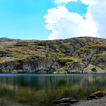 Beautiful environment highland lake Nature