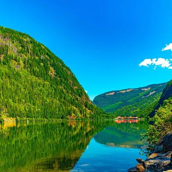 Green Forest Mountains Rivers Valley Summer 5K
