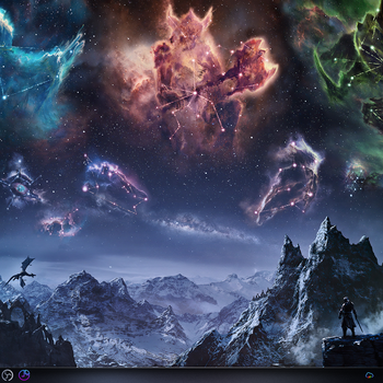 Dovahkiin Desktop Status
