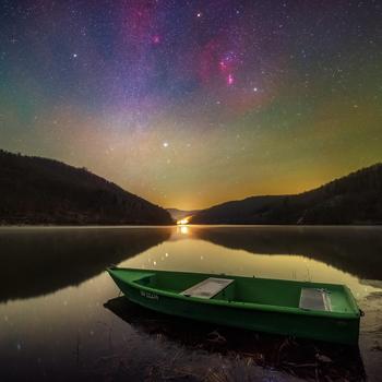 Boat Lake Orion Nebula