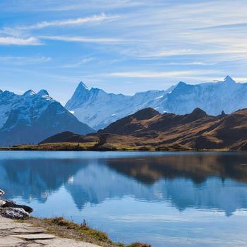 Bachalpsee Lake Mountain