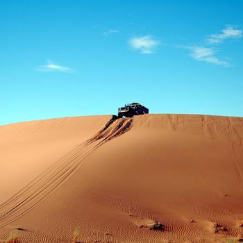 Desert sand rally