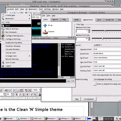 Clean 'N' Simple - KDE Store