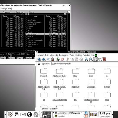 Black and White color scheme - KDE Store