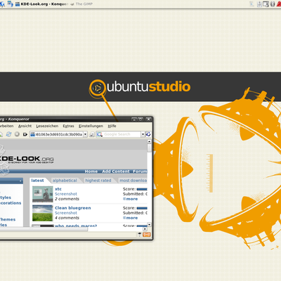 Kubuntu 6.10 + Beryl - KDE Store