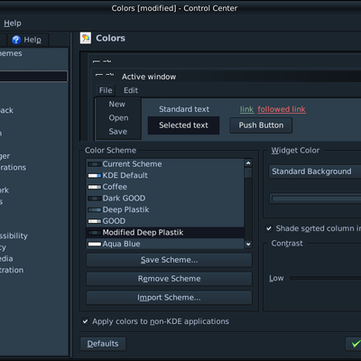 Modified Deep Plastik - KDE Store