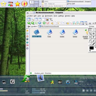 kroller mixed with bluebar - KDE Store