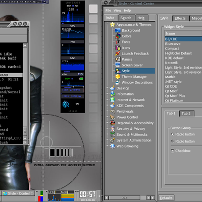 Final Fantasy KDE 3.1 theme - KDE Store