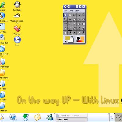 On the way up - KDE Store