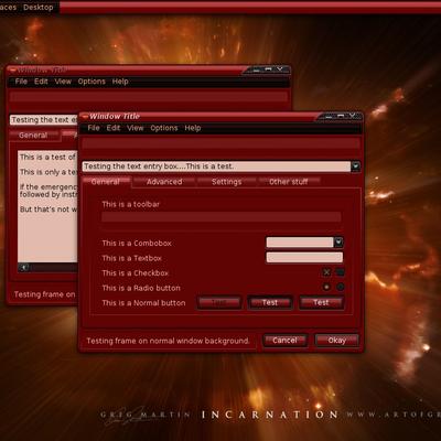 Automotive Red Preview - KDE Store