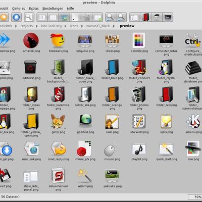nuoveXT Black - KDE Store