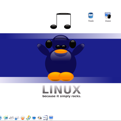 Linux - because it simply rocks - KDE Store