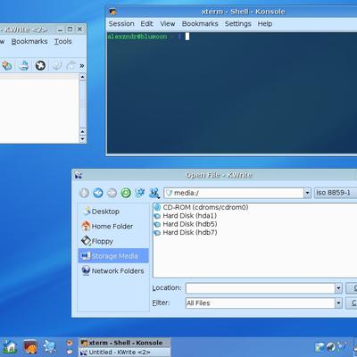 Relaxing Blue - KDE Store
