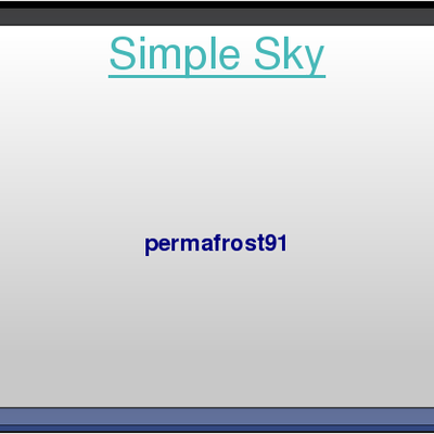 Simple Sky - KDE Store