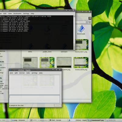KDE 3.3 KWin Whid Transparency - KDE Store