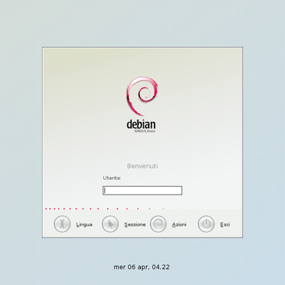 Debian Greeter - KDE Store