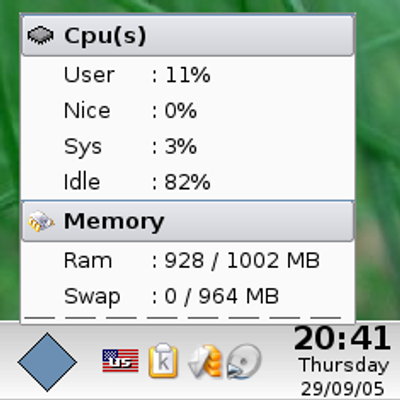 Simple System Monitor - KDE Store
