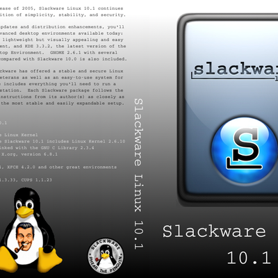Slackware 10.1 DVD-Cover - KDE Store